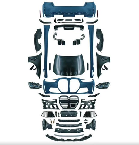 1: 1 Широкий боди для BMW 3 Series G20 G28 (2019-2022) Модифицированный 3 серии M3