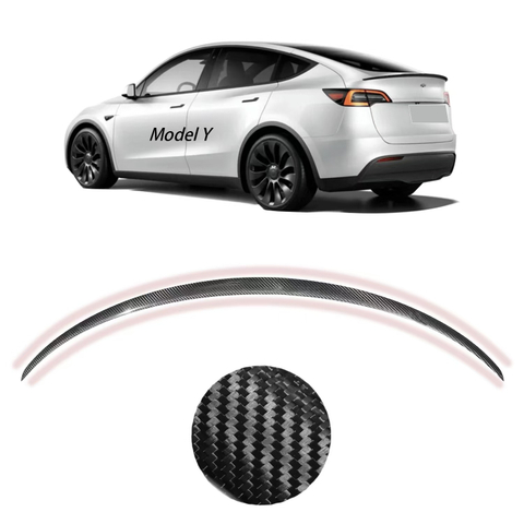 Real Carbon Fiber Spoiler For Tesla Model Y Spoiler Wing - Qingchijun