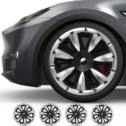 Tesla Model Y Колочная крышка колеса 19 -дюймовые чехлы для рулонного обода - Qingchijun