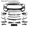W177 A45S Hatchback e Bumper com grade para Benz A -Class - Qingchijun