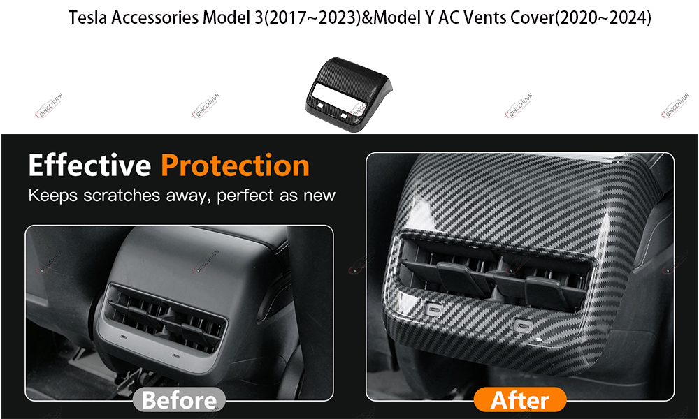Tesla Accessories Model 3&Model Y Air Vents Cover-8