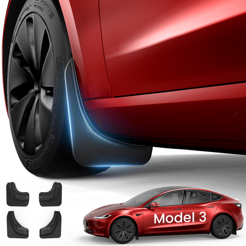 2025 2024 Tesla Model 3 Mud Flap Splash Guards - Qingchijun