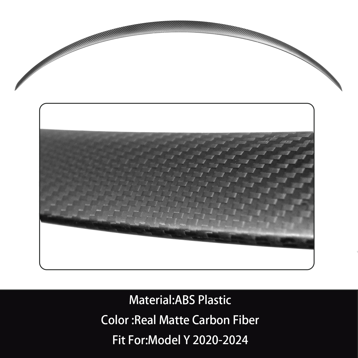 Tesla Model Y Rear Spoiler-2