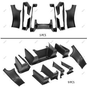 Seat Slide Rail Pad Covers & Door Sill Protectors For Tesla Model Y - Qingchijun