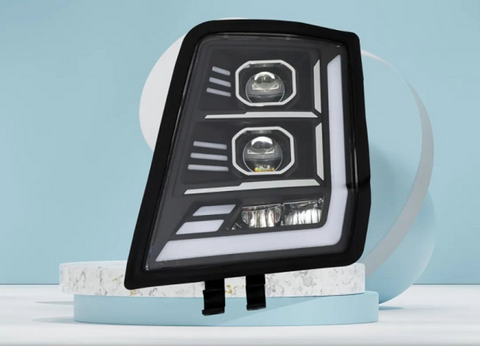Shacman X3000 Upgraded Luxury LED Headlights - Qingchijun 