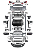 Bodykits para a upgrade antiga 7 séries para o novo para o estilo BMW 7 Series G11 G12