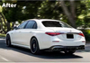 Dicas de difusor traseiro para Benz S -Class W223 Upgrade S63 AMG BodyKit - Qingchijun