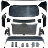 2011-2017 Porsche Cayenne 958.1 958.2 Old To New 9Y0 Rear Diffuser Bodykit