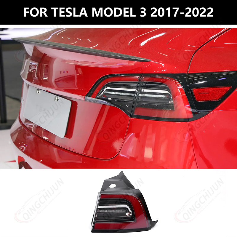 Assemblaggio della luce della coda per Tesla Modello 3-4
